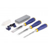 IRWIN® Marples® 10507931 MS500 ProTouch™ All-Purpose Chisel Set, 3 Piece + Sharpening Kit