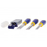 IRWIN® Marples® 10507931 MS500 ProTouch™ All-Purpose Chisel Set, 3 Piece + Sharpening Kit