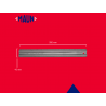 Maun 1774-300 Metal Safety Rule Metric 300mm
