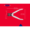 Maun 2990-140 Diagonal Cutting Pliers 140mm