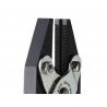 Maun 4860-160 Flat Nose Pliers, Serrated Jaws 160mm