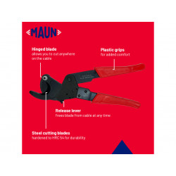 Maun 3080-250 Ratchet Cable Cutter 250mm