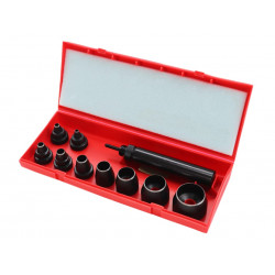 Maun 1000-05 Metric Wad Punch Kit, 9 Piece