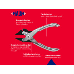 Maun 4950-160 Side Cutter Parallel Pliers 160mm