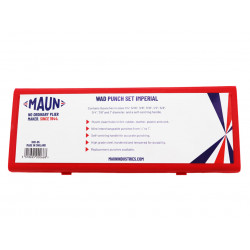 Maun 1000-05 Metric Wad Punch Kit, 9 Piece