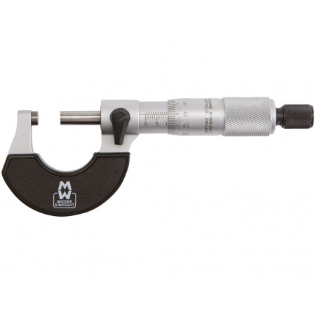 Moore & Wright 1961M Traditional External Micrometer 0-25mm/.01mm