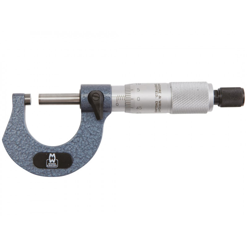 Moore & Wright 1965 Traditional External Micrometer 0-1in/0.001in Moore & Wright 1965 Traditional External Micrometer 0-1in/0.001in