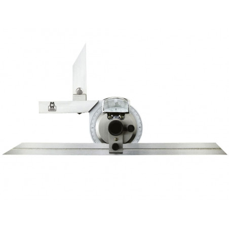 Moore & Wright MW500-01 Universal 360° Bevel Protractor with 150/300mm Blades
