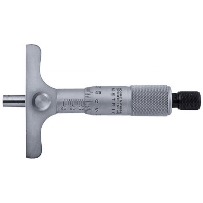 Moore & Wright 890M Fixed Type Depth Micrometer 0-25mm/0.01mm Moore & Wright 890M Fixed Type Depth Micrometer 0-25mm/0.01mm