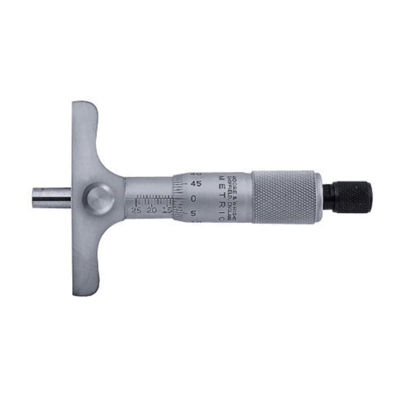 Moore & Wright 891M150 Adjustable Depth Micrometer 0-150mm/0.01mm Moore & Wright 891M150 Adjustable Depth Micrometer 0-150mm/0.01mm