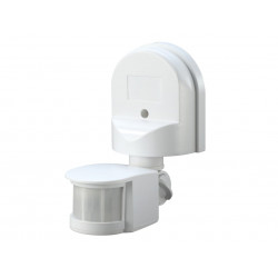 Meridian Lighting PIR180WHI Wall Mounted PIR Motion Detector White