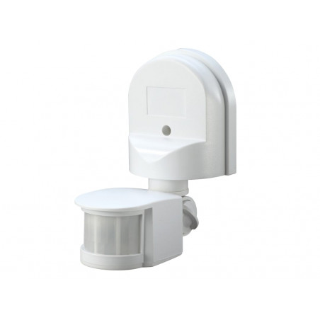 Meridian Lighting PIR180WHI Wall Mounted PIR Motion Detector White