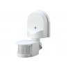 Meridian Lighting PIR180WHI Wall Mounted PIR Motion Detector White