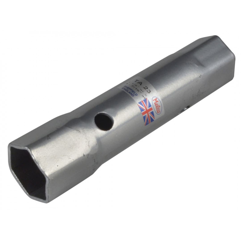 Melco TA23 A/F Box Spanner 1.1/4 x 1.7/16 x 190mm (7 1/2in) Melco TA23 A/F Box Spanner 1.1/4 x 1.7/16 x 190mm (7 1/2in)