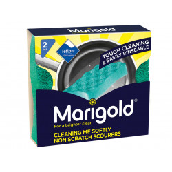 Marigold 150561 Cleaning Me Softly Non-Scratch Scourers x 2 (Box 14)