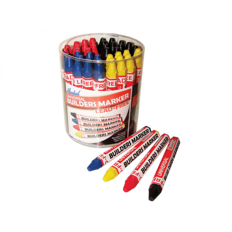 Markal MRK-96081 Builder's Marker (Tub 48)