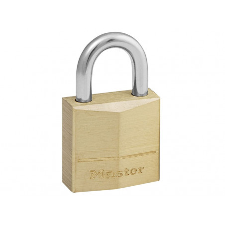 Master Lock 120EURD Solid Brass 20mm Padlock 3-Pin