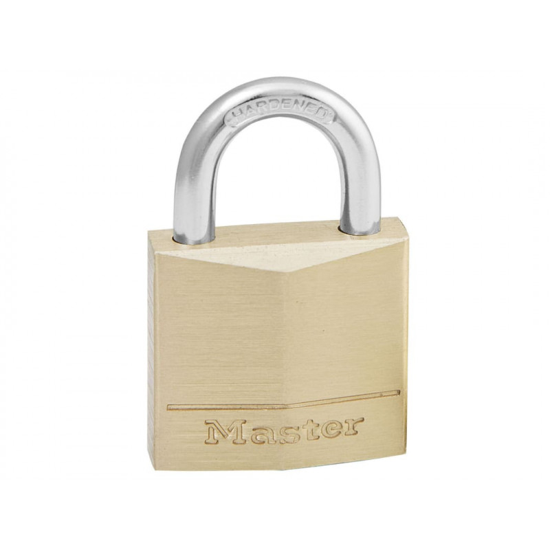 Master Lock 130EURD Solid Brass 30mm Padlock 4-Pin Master Lock 130EURD Solid Brass 30mm Padlock 4-Pin