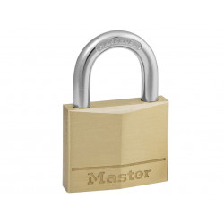Master Lock 140EURD Solid Brass 40mm Padlock 4-Pin