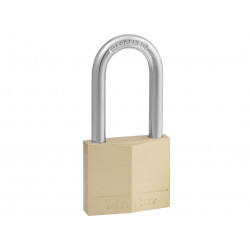Master Lock 140EURDLF Solid Brass 40mm Padlock 4-Pin - 38mm Shackle
