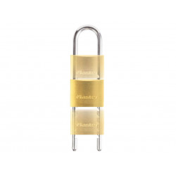 Master Lock 1950EURD Solid Brass 50mm Padlock with Adjustable Shackle