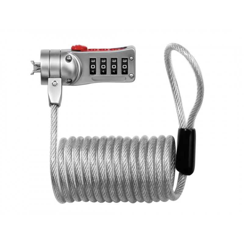 Master Lock 2120EURD Combi Computer Cable Lock 1.8m x 5mm Master Lock 2120EURD Combi Computer Cable Lock 1.8m x 5mm