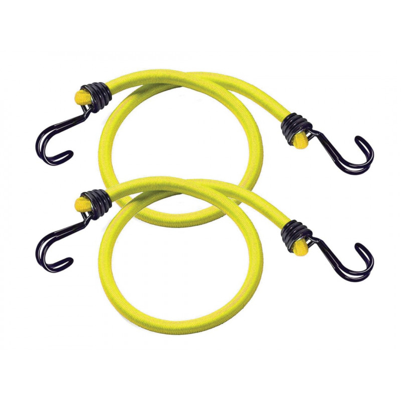 Master Lock 3022EURDAT Twin Wire Bungee Cord 100cm Yellow 2 Piece Master Lock 3022EURDAT Twin Wire Bungee Cord 100cm Yellow 2 Piece