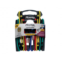 Master Lock 3043EURDAT Twin Wire™ Bungee Organiser 10 Piece