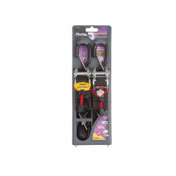 Master Lock 3066EURDAT Ratchet Tie-Down S-Hooks 4.25m 2 Piece