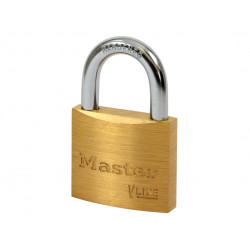 Master Lock 4140KA-2341 V Line Brass 40mm Padlock - Keyed Alike 2341