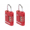Master Lock 4686EURT TSA 3-Digit Combination Zinc 30mm Padlock x 2