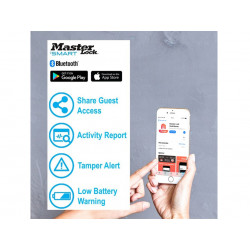 Master Lock 4400EURD Bluetooth® Indoor Padlock