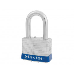 Master Lock 5KALF-A118 Laminated Steel 51mm Padlock 4-Pin - 38mm Shackle - Keyed Alike
