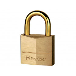 Master Lock 635EURD Solid Brass 35mm Padlock with Brass Plated Shackle