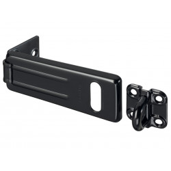 Master Lock 704EURDBLK Wrought Steel Hasp Matt Black 115mm