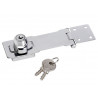 Master Lock 725EURD Chrome Plated Steel Locking Hasp 118mm