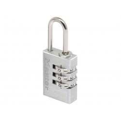Master Lock 7620EURD Aluminium 20mm 3-Digit Combination Padlock