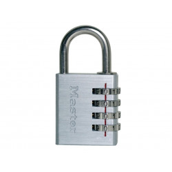 Master Lock 7640EURD Aluminium 40mm 4-Digit Combination Padlock