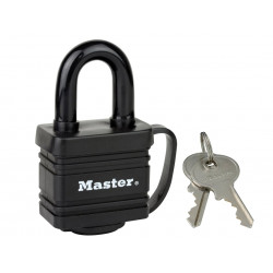 Master Lock 7804EURD Weather Tough® Black Finish 40mm Padlock