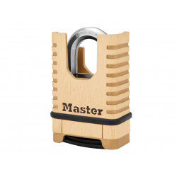 Master Lock M1177EURDCC Excell™ Closed Shackle Brass Combination 58mm Padlock