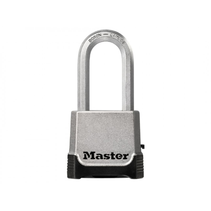 Master Lock M176EURDLH Excell™ 4-Digit Combination 56mm Padlock with Override Key Master Lock M176EURDLH Excell™ 4-Digit Combination 56mm Padlock with Override Key