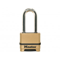 Master Lock M175EURDLH Excell™ 4-Digit Combination 50mm Padlock - 51mm Shackle