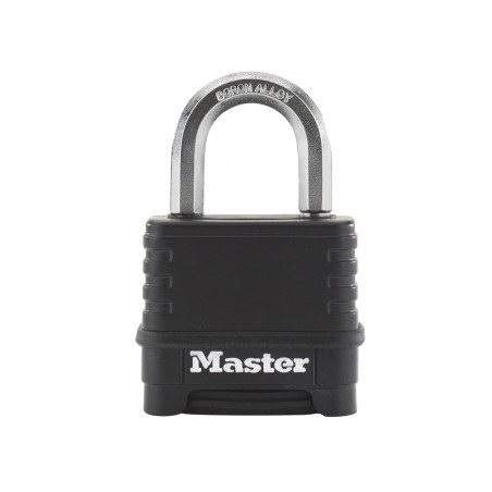 Master Lock M178EURD Excell™ 4-Digit Black Finish Combination 50mm Padlock