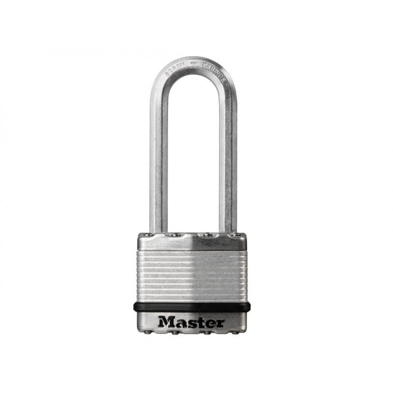 Master Lock M1EURDLJ Excell™ Laminated Steel 45mm Padlock - 64mm Shackle Master Lock M1EURDLJ Excell™ Laminated Steel 45mm Padlock - 64mm Shackle