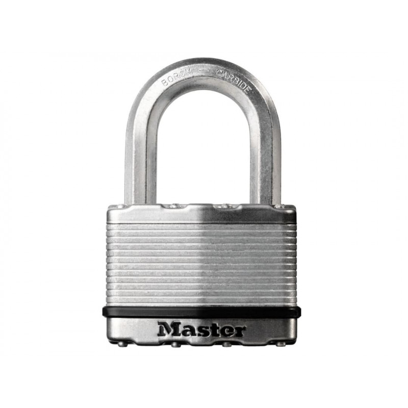 Master Lock M5EURD Excell™ Laminated Steel 50mm Padlock 4-Pin - 25mm Shackle Master Lock M5EURD Excell™ Laminated Steel 50mm Padlock 4-Pin - 25mm Shackle