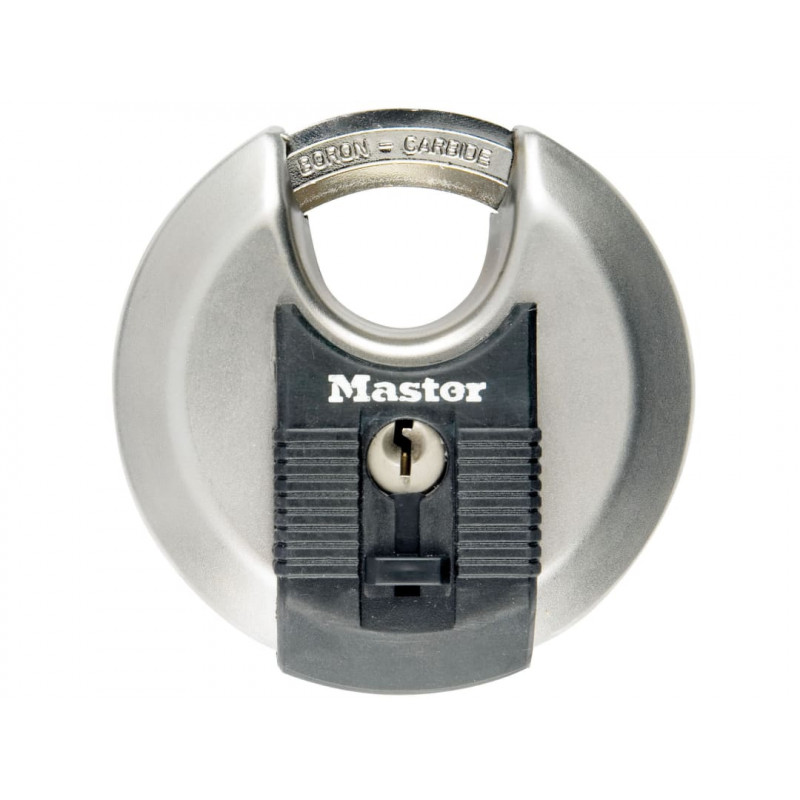 Master Lock M50EURD Excell™ Stainless Steel Discus 80mm Padlock Master Lock M50EURD Excell™ Stainless Steel Discus 80mm Padlock