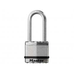 Master Lock M5EURDLH Excell™ Laminated Steel 50mm Padlock 4-Pin - 51mm Shackle