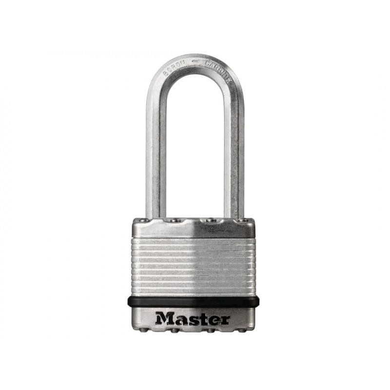 Master Lock M5EURDLH Excell™ Laminated Steel 50mm Padlock 4-Pin - 51mm Shackle