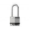 Master Lock M5EURDLH Excell™ Laminated Steel 50mm Padlock 4-Pin - 51mm Shackle