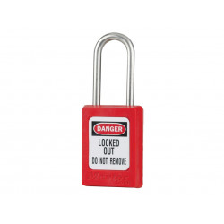 Master Lock S31RED Lockout Padlock – 35mm Body & 4.76mm Stainless Steel Shackle
